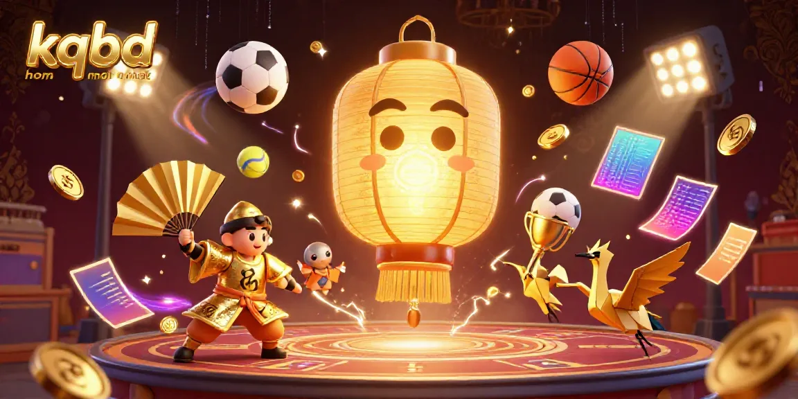 Experience kqbd hom nay moi nhat with lively characters and dynamic sports elements in a vibrant casino scene.